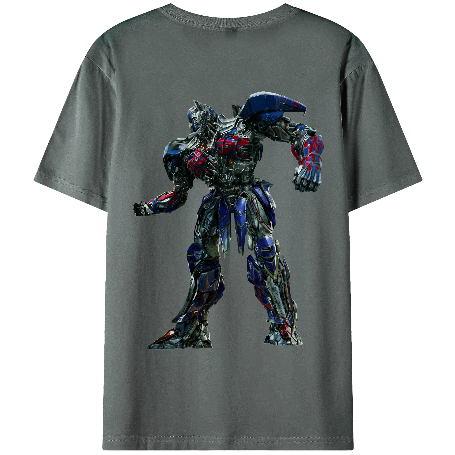 （画像用）  綿100％ メンズ半袖Tシャツ（バックプリント） 通気性